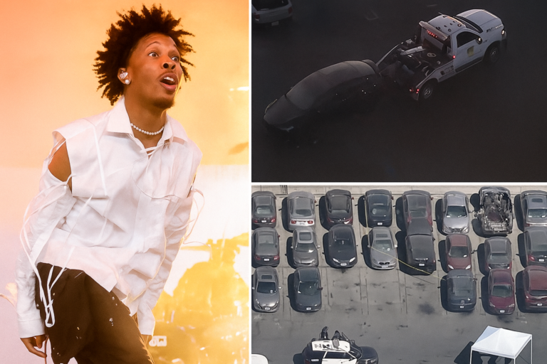 LAPD Investigates Body Found Inside Tesla Registered to Singer D4vd